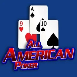 Table Games logo of All American Poker from RTG (Reel Time Gaming) at LuckyHills Casino