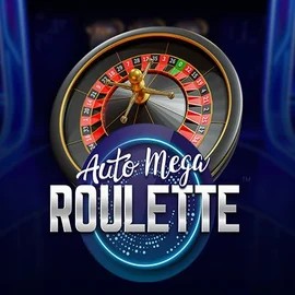Auto Mega Roulette game by Pragmatic Play – logo hosted on LuckyHills Casino