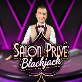 Blackjack Salon Privé online game logo by Ezugi on luckyhills.io