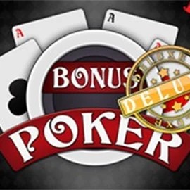 Bonus Poker Deluxe - 3 Hands logo by RTG (Reel Time Gaming) LuckyHills Casino