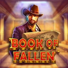 Official Slots logo: Book Of Fallen by Pragmatic Play at LuckyHills Casino