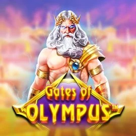 Gates of Olympus slot logo by Pragmatic Play at LuckyHills CasinoGates of Olympus