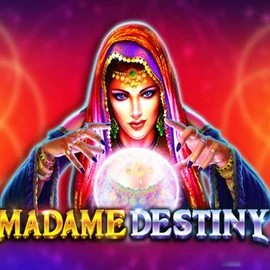 Madame Destiny slot logo by Pragmatic Play at LuckyHills Casino