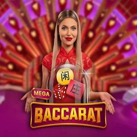 Play the Mega Baccarat slot by Pragmatic Play on LuckyHills Casino