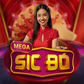 Mega Sic Bo slot icon by Pragmatic Play, available at LuckyHills Casino