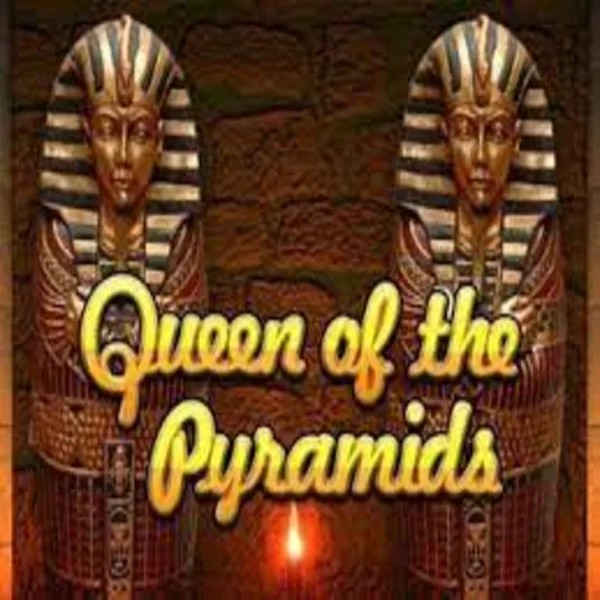 Queen of the Pyramids game by Playtech – logo hosted on LuckyHills Casino